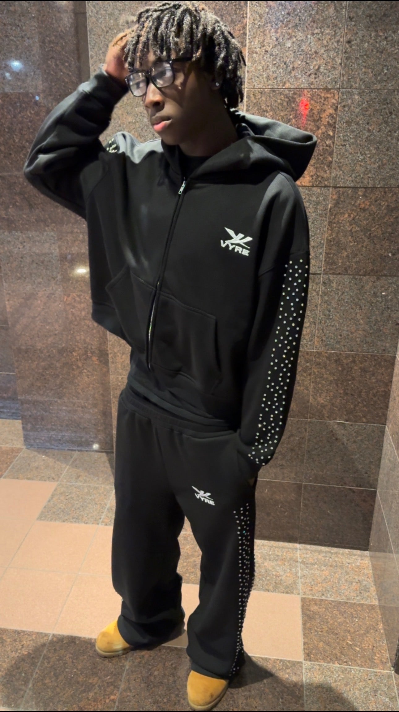 Vyre Black Hoodie